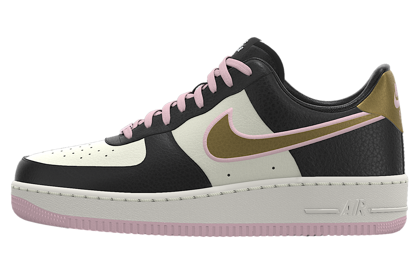 Nike Air Force 1 Low By Superfan, For Vanderbilt Black / Multi
