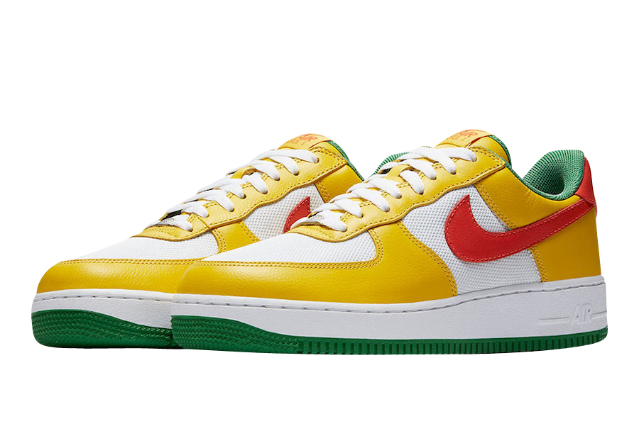 Nike Air Force 1 Low Carnival Yellow Zest 845053-700