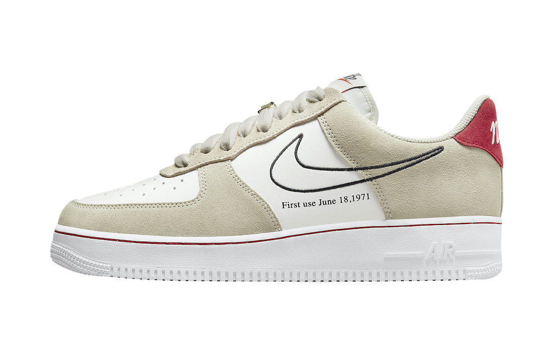 BUY Nike Air Force 1 Low First Use Light Sail Red