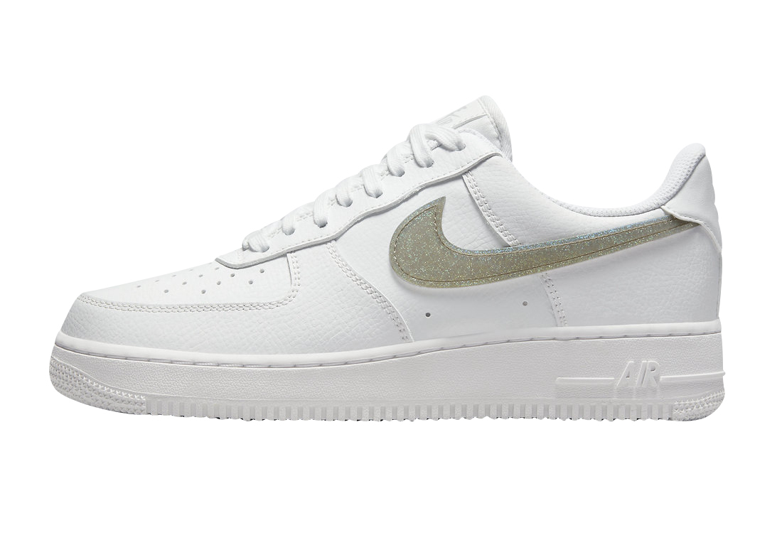 Nike Air Force 1 Low Glitter Swoosh Gold DH4407-101