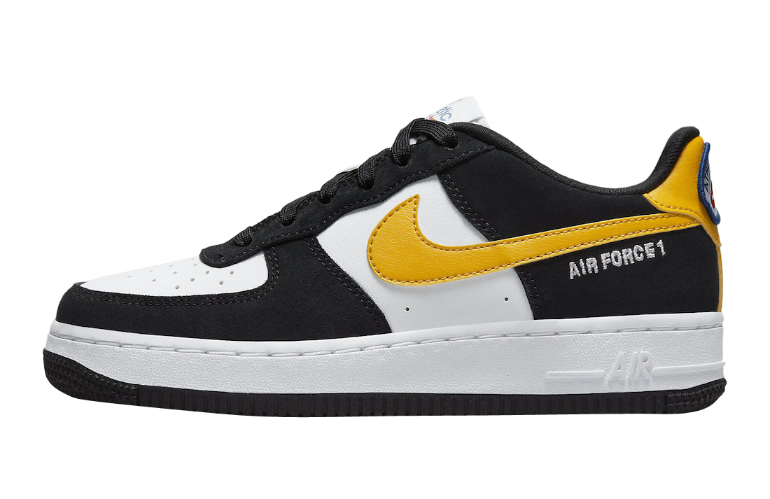 Nike (GS) Air Force 1 LV8 Sail/University Gold-White