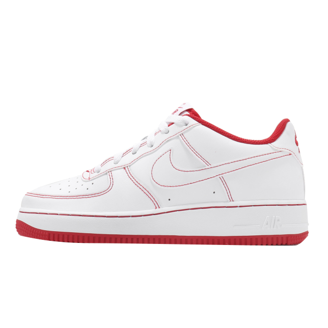 Nike Air Force 1 Low GS White University Red