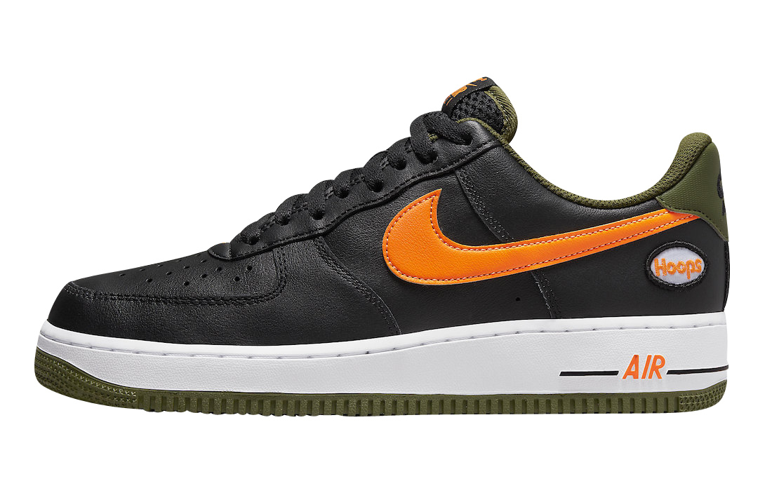 Nike Air Force 1 Low Hoops Black University Gold DH7440-001 ...