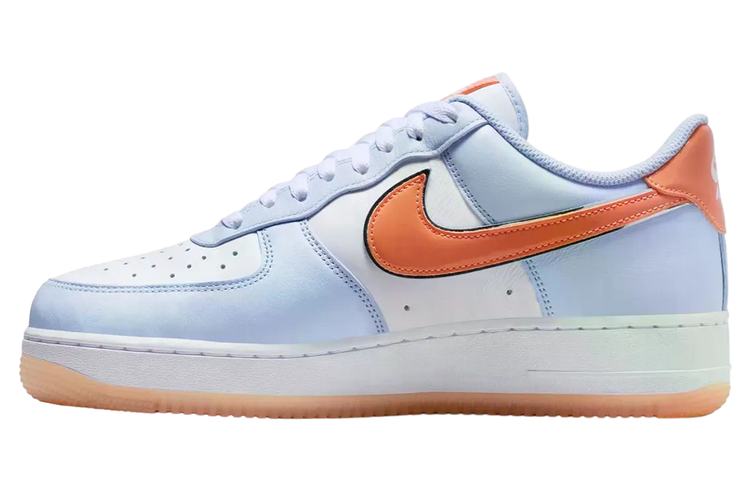 Nike Air Force 1 Low Hydrogen Blue / Metallic Silver