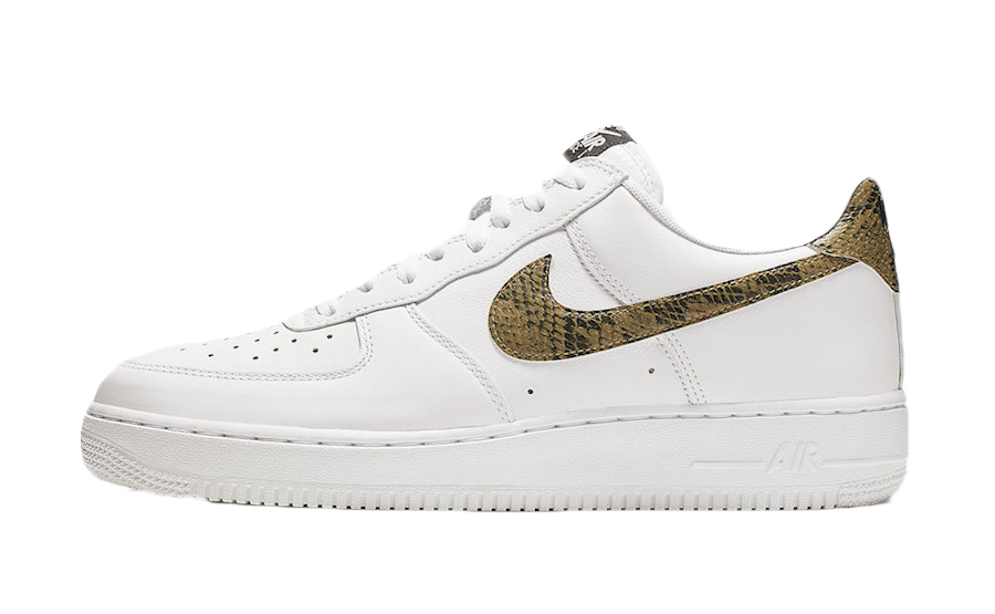 Nike Air Force 1 Low Ivory Snake AO1635-100