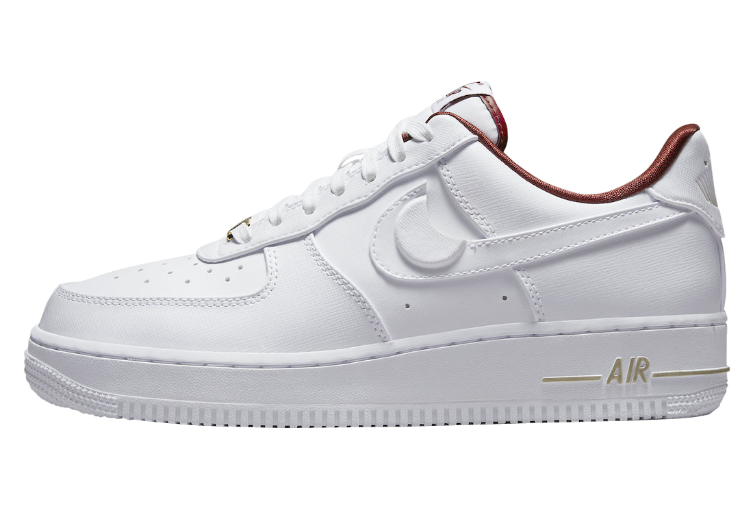 Nike Air Force 1 Low Just Do It Summit White Team Red