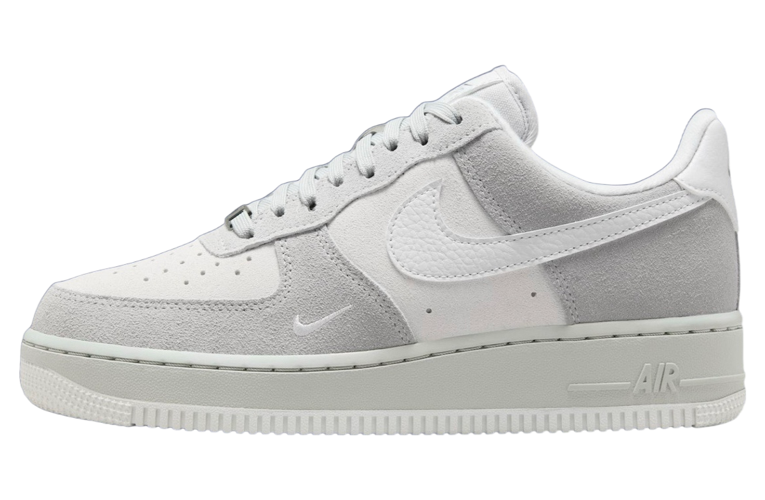 Nike Air Force 1 Low Light Smoke Grey / Metallic Silver