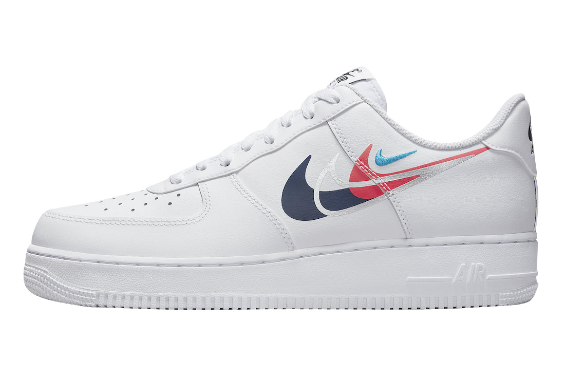 white with black check air force 1
