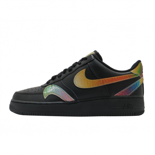 Nike Air Force 1 Low Misplaced Swooshes Black Multicolor CK7214001