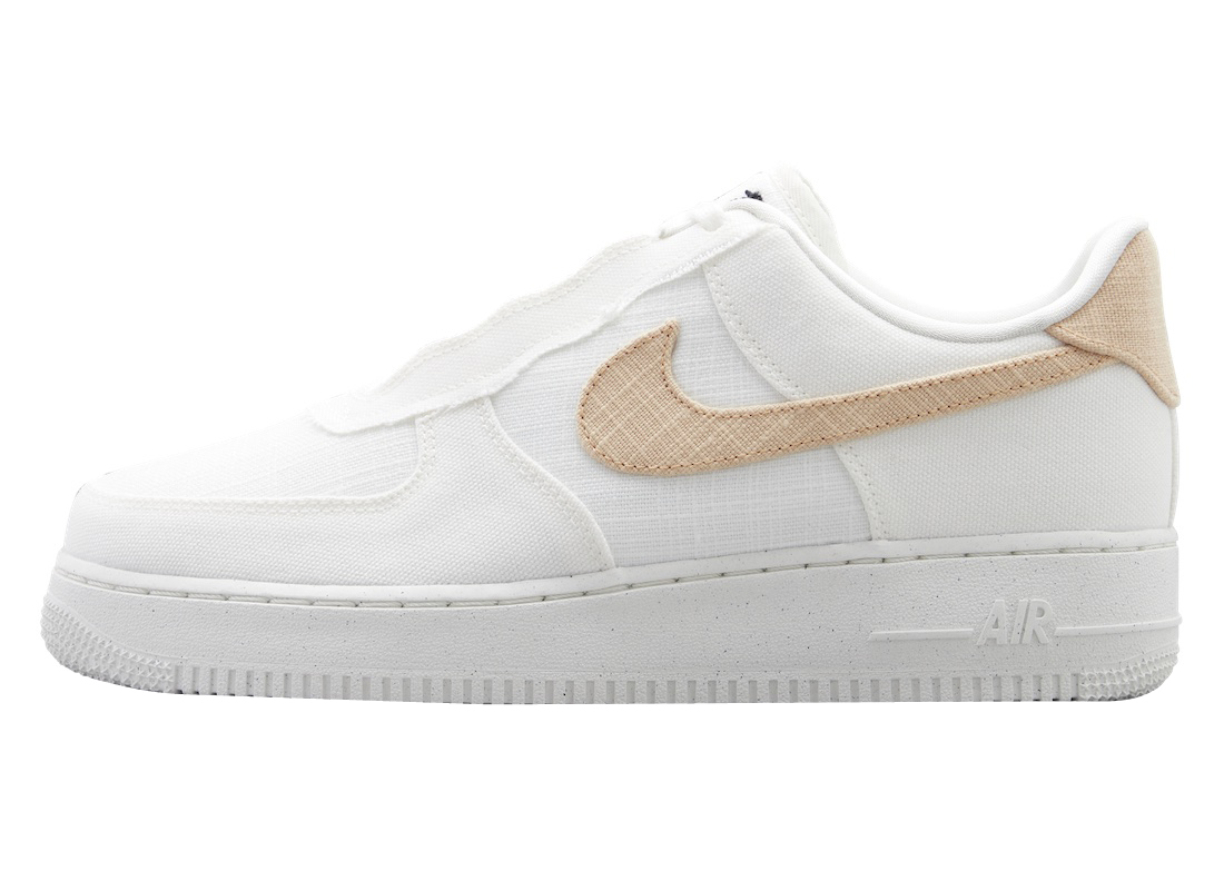 Nike Air Force 1 '07 LV8 NN sneakers in sail/sanded gold