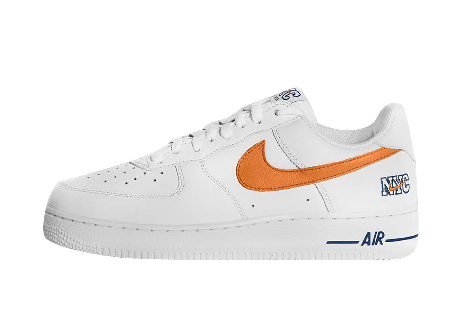 Nike Air Force 1 Low Hoops White Orange Black DX3357-100