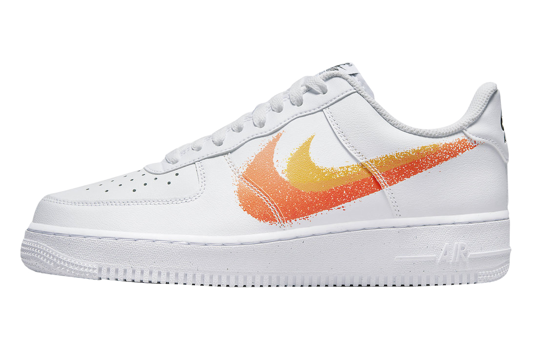 Nike Air Force 1 Low Hoops White Orange