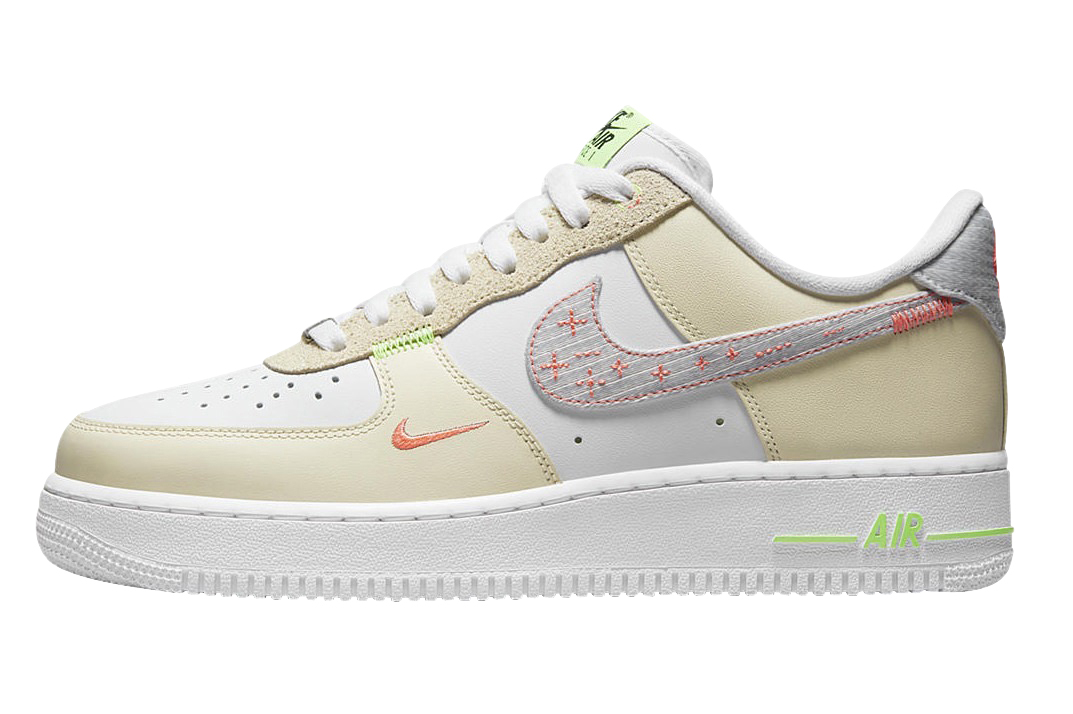 More Images Of The White and Tan Nike Air Force 1 Low