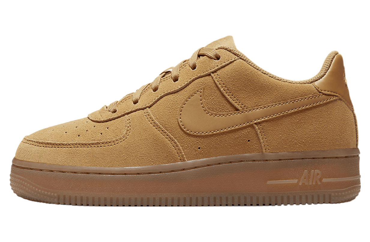 Nike Air Force 1 Lv8 3 GS Wheat / Gum Light Brown