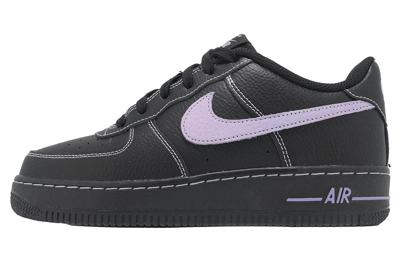 Nike Air Force 1 LV8 4 GS Black / Hydrangeas