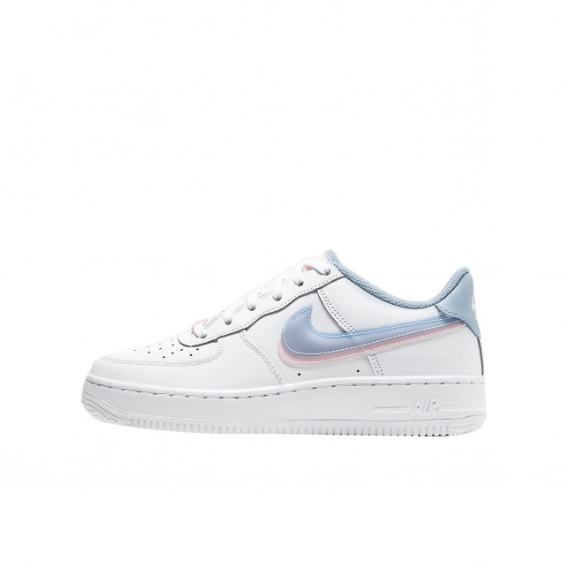 Nike Air Force 1 LV8 GS Double Swoosh White Light Armory