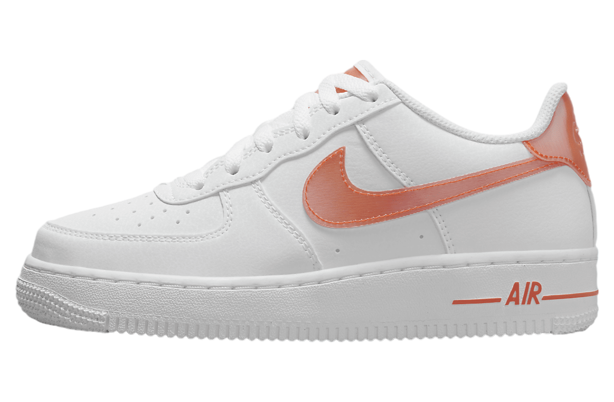 Nike Air Force 1 Next Nature GS White / Safety Orange