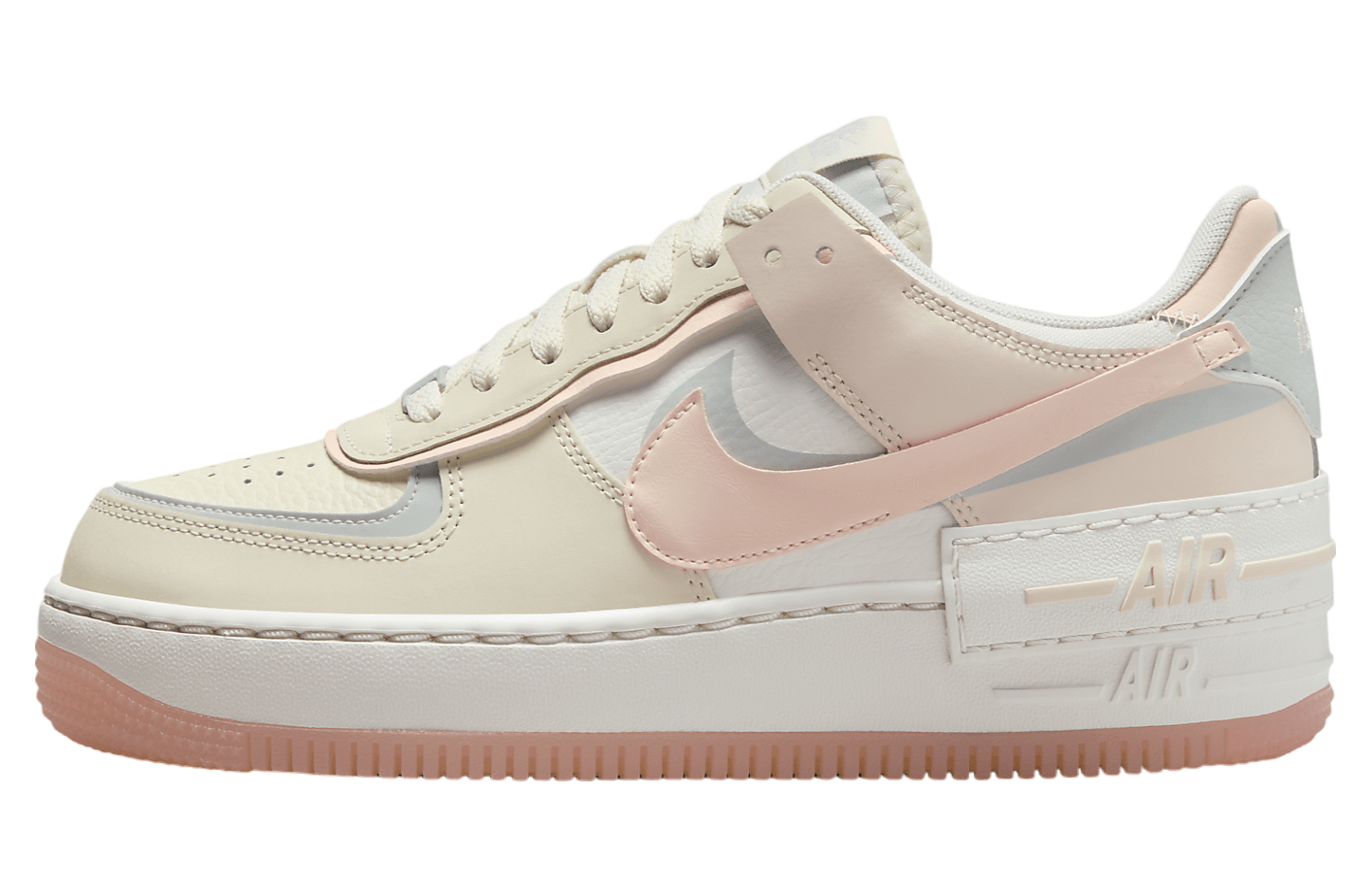 Nike Air Force 1 Shadow WMNS Coconut Milk / Light Silver