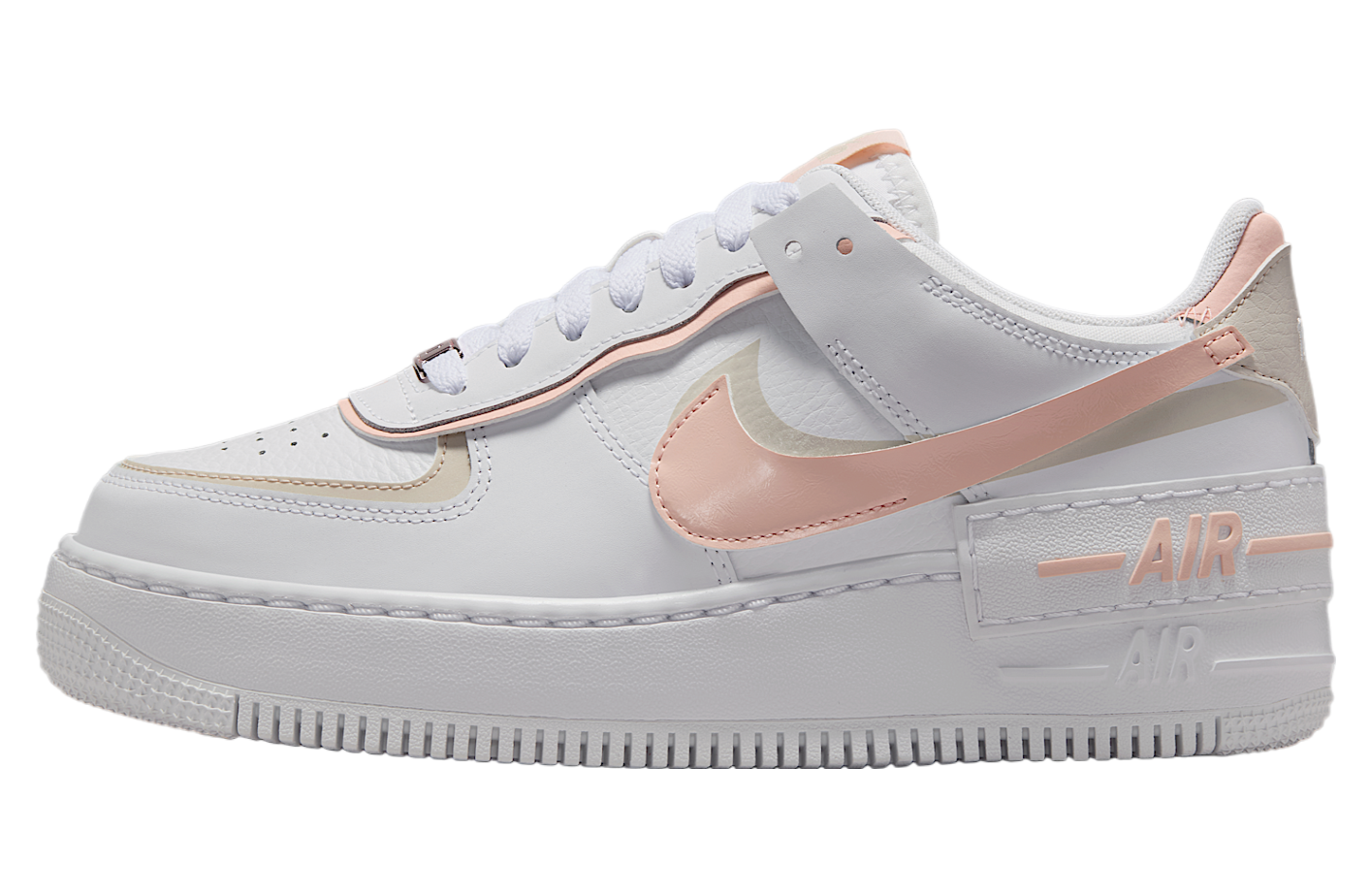 Nike Air Force 1 Shadow Wmns White / Light Orewood Brown