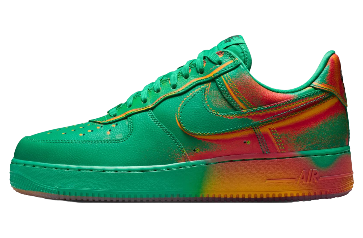 Nike Air Force 1 Stadium Green / Laser Orange