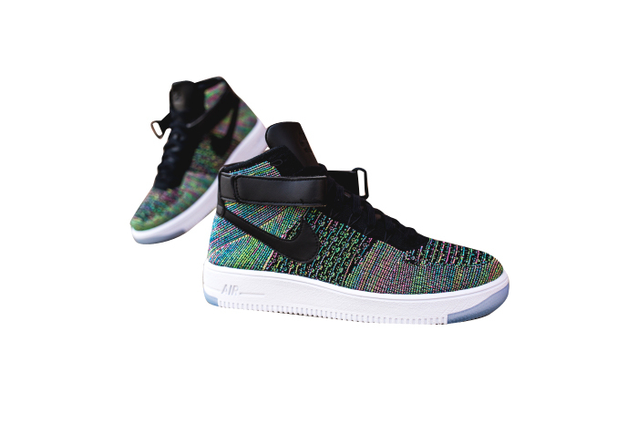 air force 1 mid flyknit multicolor 2.0
