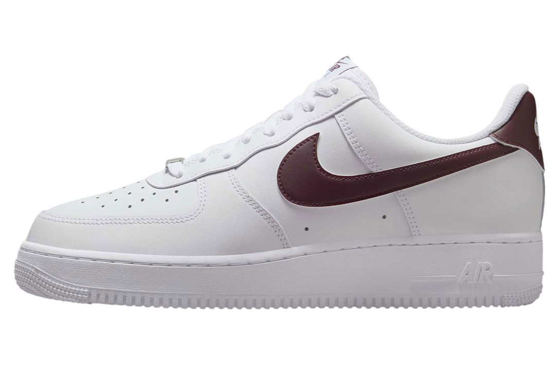 Nike Air Force 1 Wmns Low White / Burgundy Crush