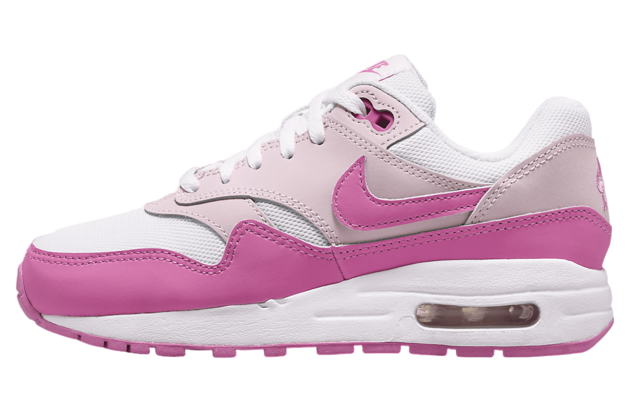 Nike Air Max 1 GS White / Pink Foam