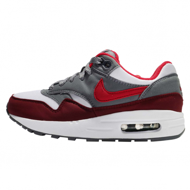 Nike Air Max 1 GS White University Red 807602109