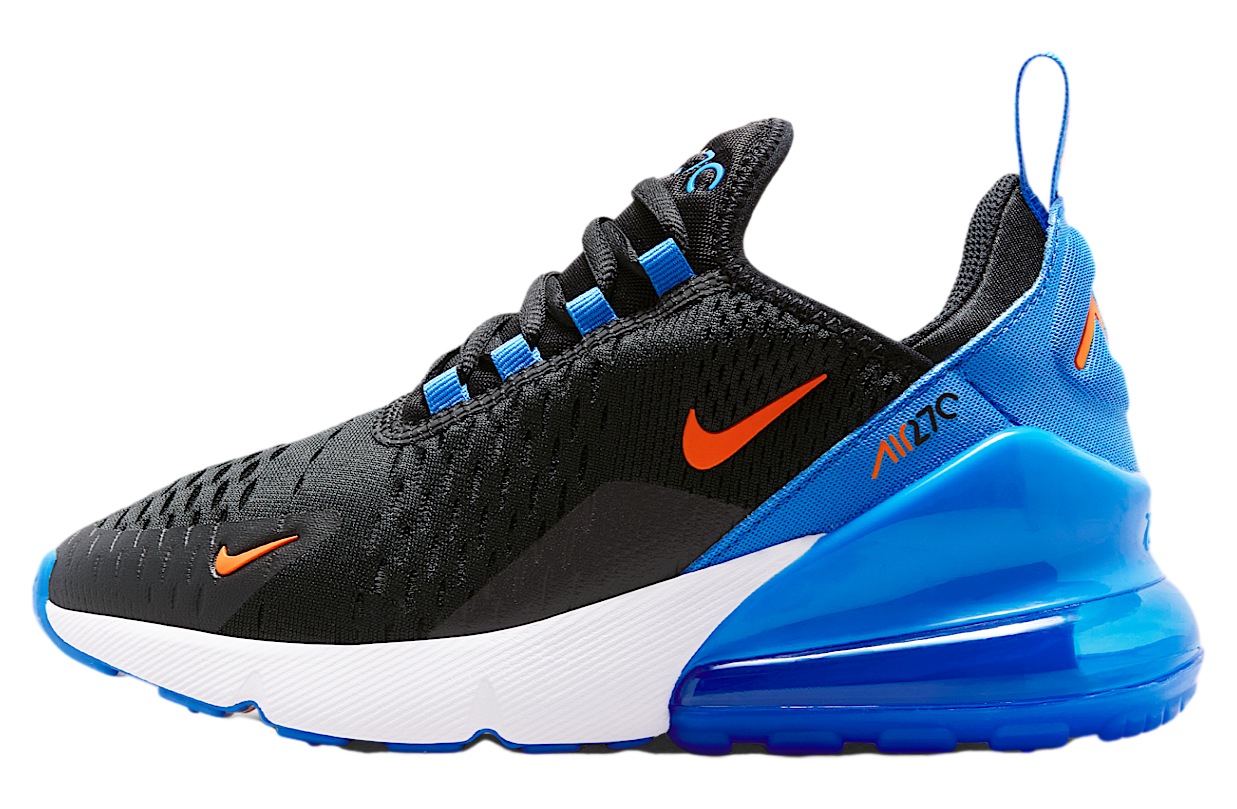 Nike Air Max 270 GS Black / Blue Crystal