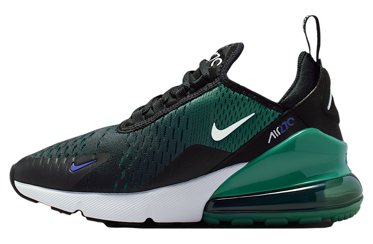Nike Air Max 270 Gs Black / Evergreen Aura