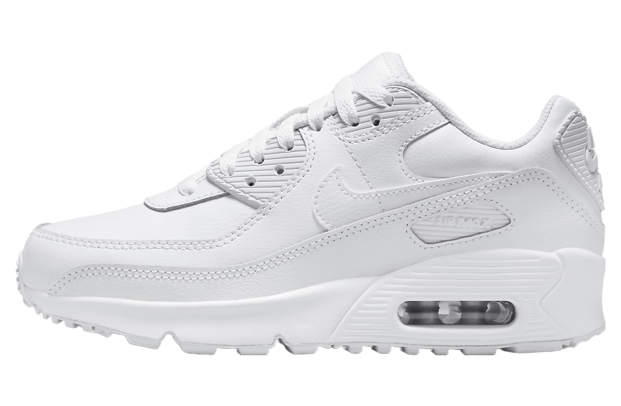 Nike-air-max-90-ultra-20-gs-white-metallic-silver best sale