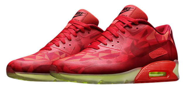 Nike Air Max 90 ICE - Gym Red 631748600