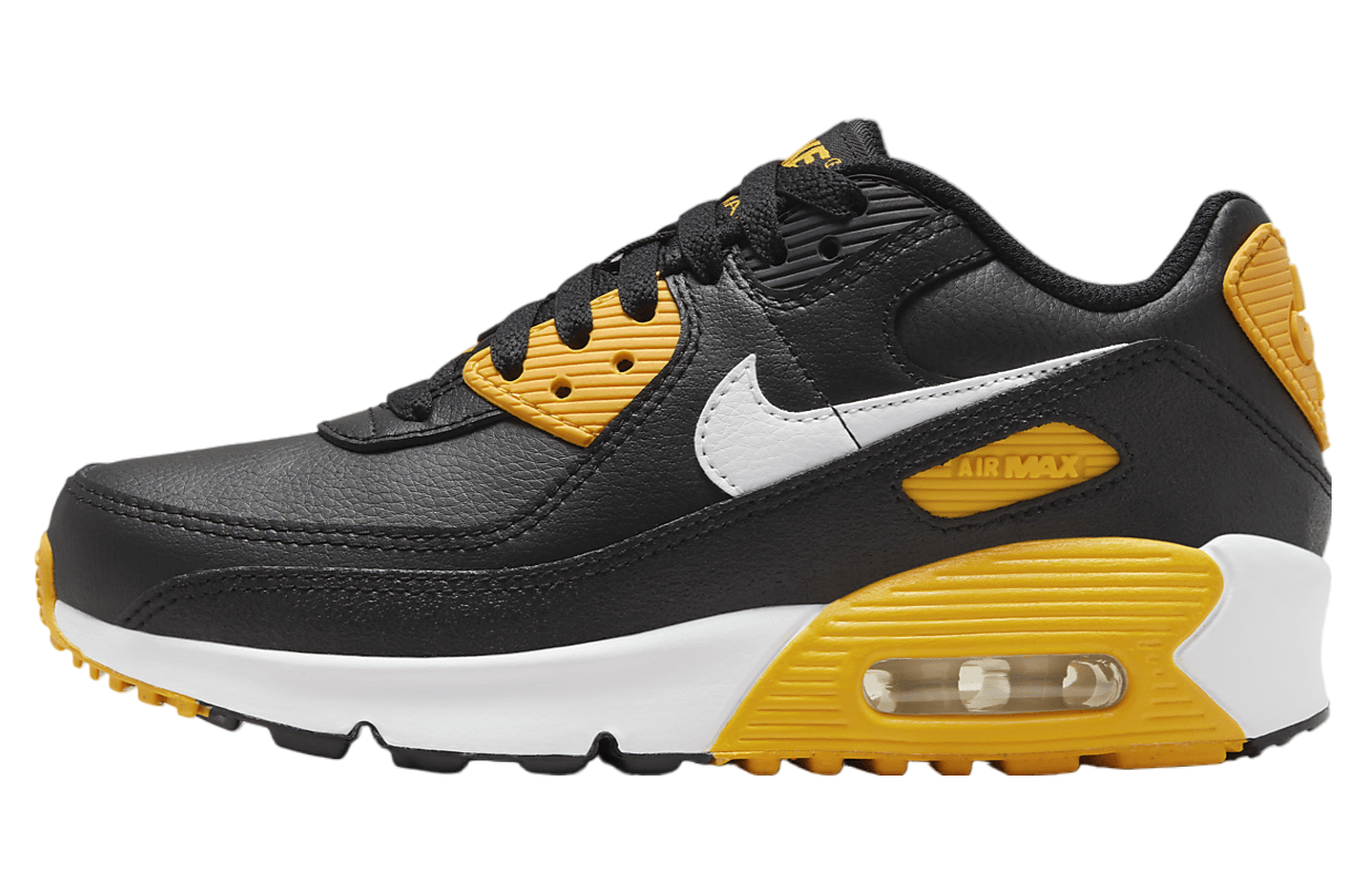 Nike Air Max 90 LTR GS Black / University Gold