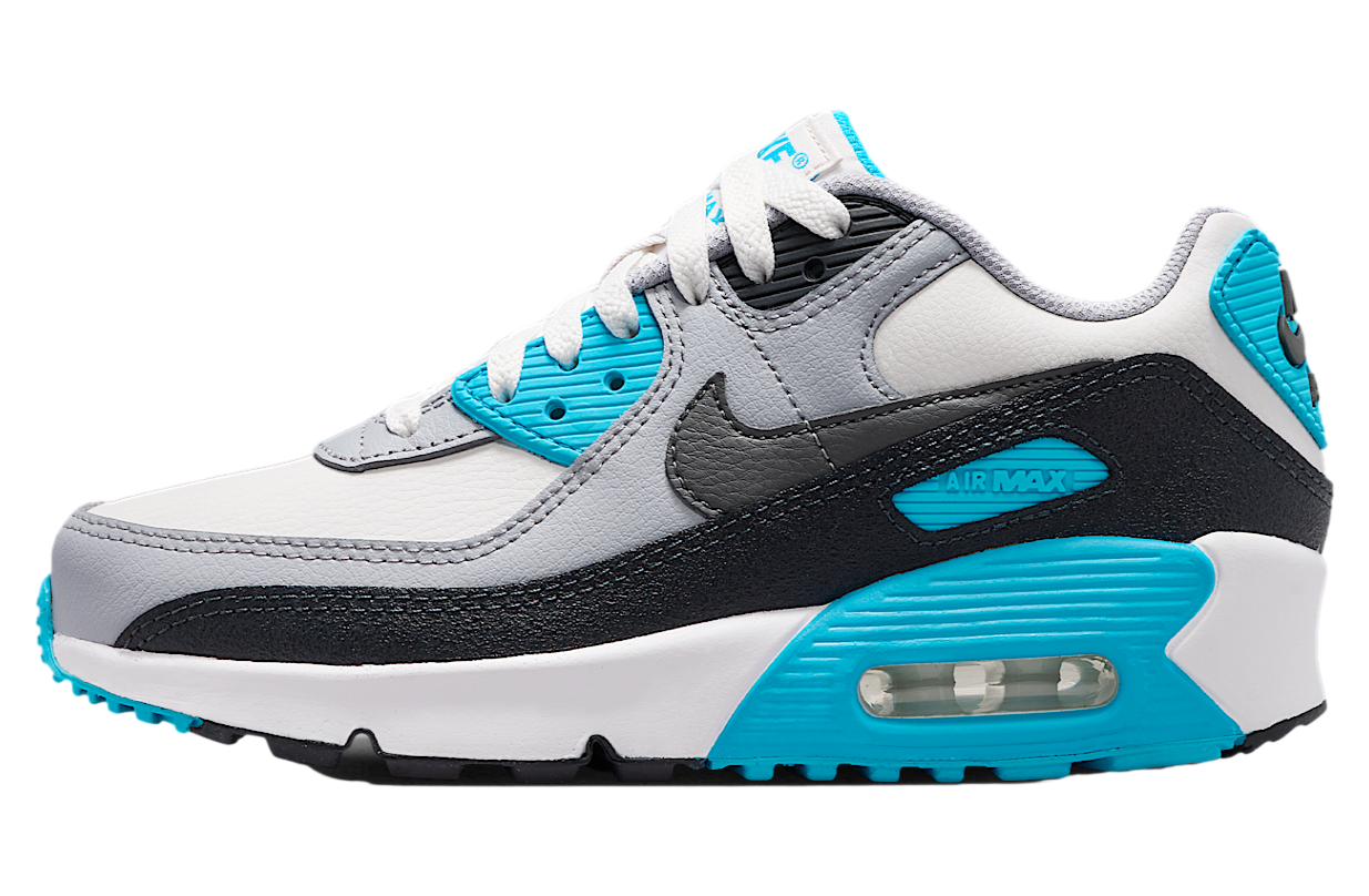Nike Air Max 90 Ltr GS Platinum Tint / Blue Lightning - Oct 2025