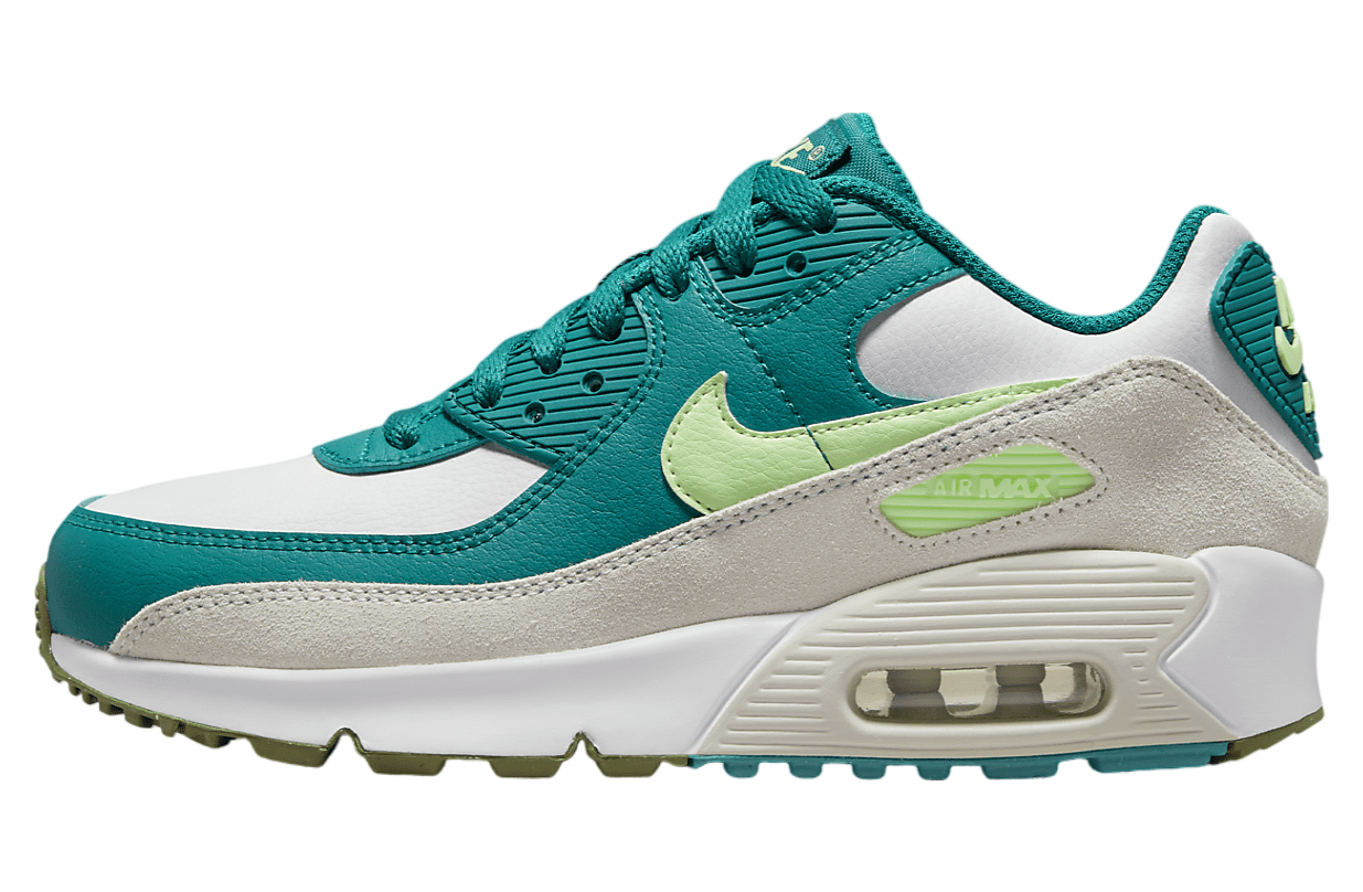 Nike Air Max 90 LTR GS White / Bright Spruce