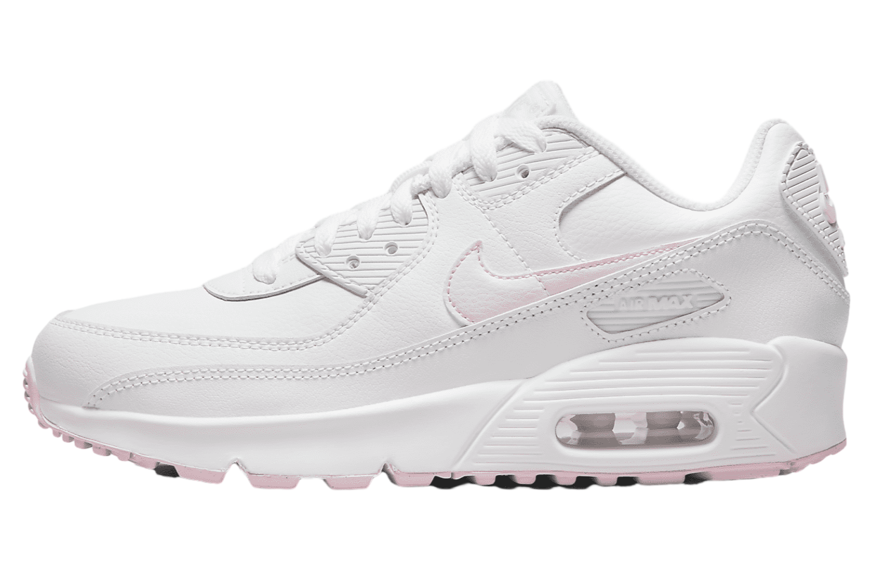 Nike Air Max 90 Ltr Gs White / Pink Foam