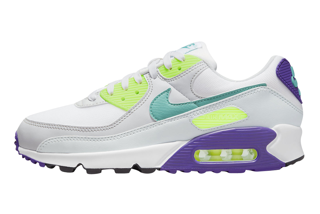 teal and purple air max