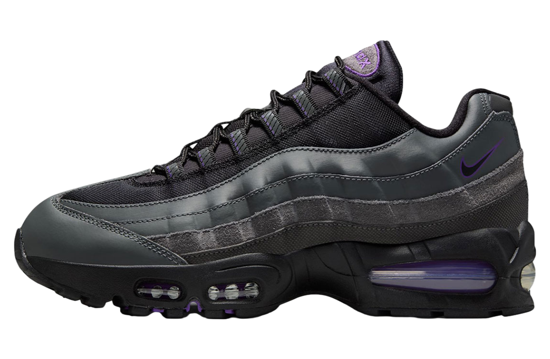 Nike Air Max 95 Black / Grey / Purple - Dec 2025 - IH1228-001