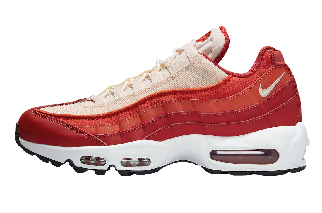 Nike Men's Air Max 95 Picante Red Guava Ice Sneakers