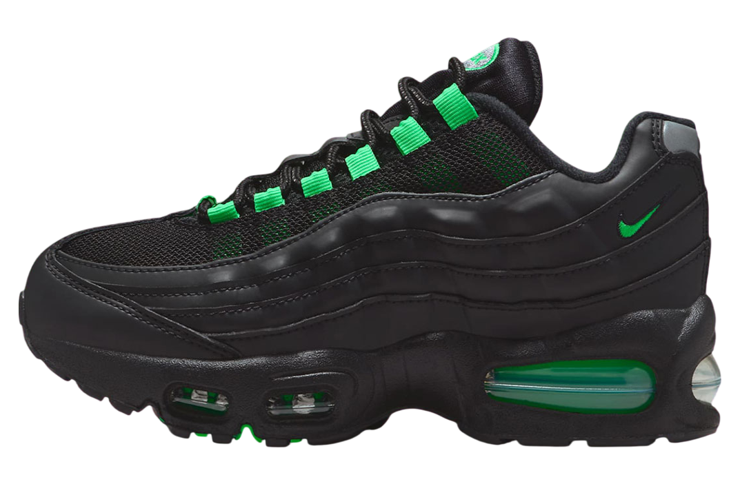 Nike Air Max 95 OG GS Black / Green Shock
