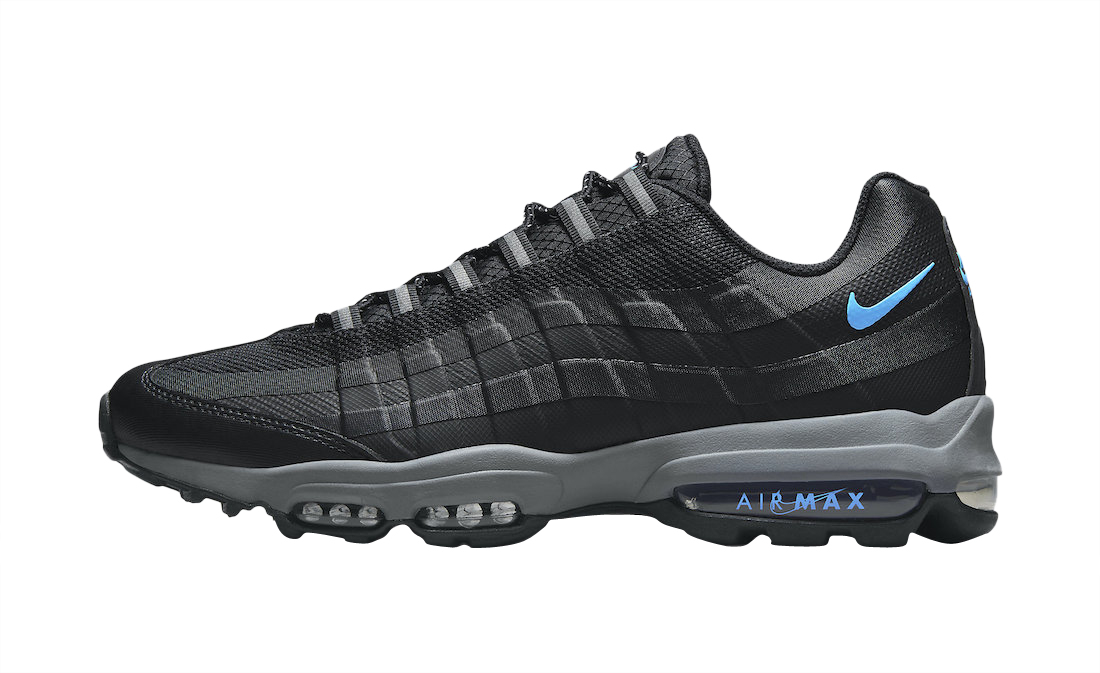 donderdag Trechter webspin Wijzerplaat Nike Air Max 95 Ultra Black Blue DO6705-001 - KicksOnFire.com