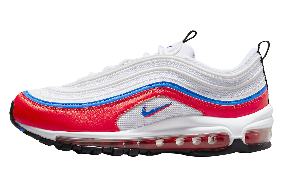 Nike Air Max 97 Double Swoosh White Red Blue