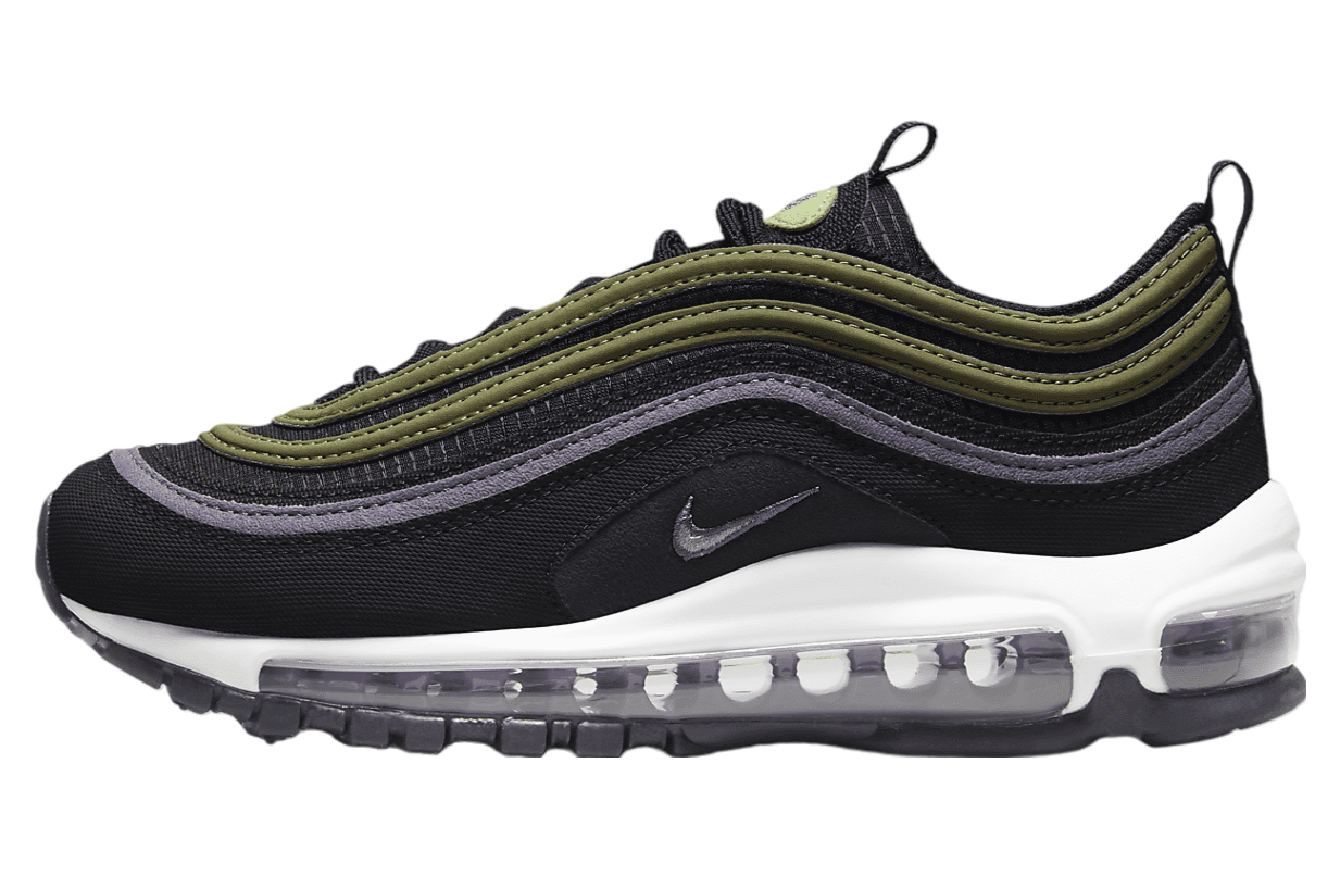 Purple black and white air max 97 best sale