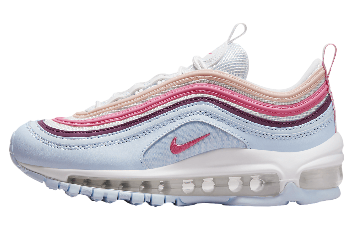 Nike Air Max 97 GS Summit White Blue Tint Mar 2024 921522 119 KicksOnFire