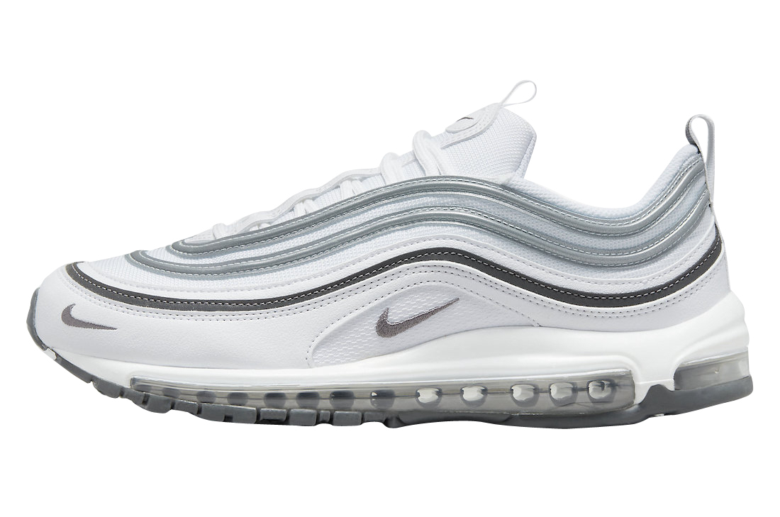 white and grey air max 97