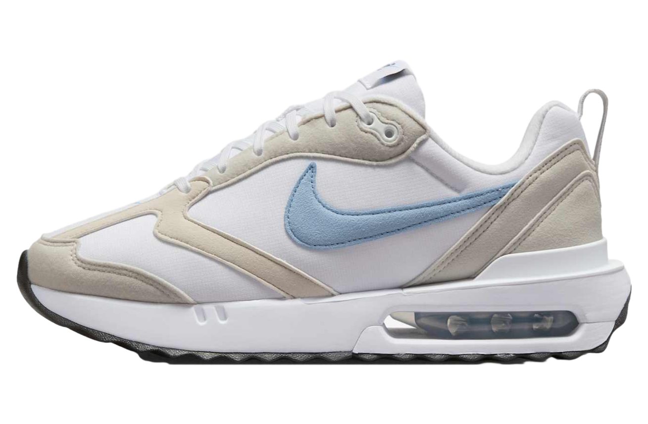 NIKE★WMNS AIR MAX DAWN★WHITE/BLEACHED CORAL/VAST GREY/SAIL Nike Women's Air Max Dawn 'Vast Grey Bleached Coral' US W