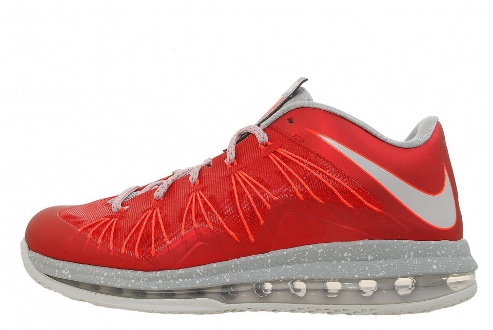 Nike Air Max LeBron 10 Low - Uni Red 579765600