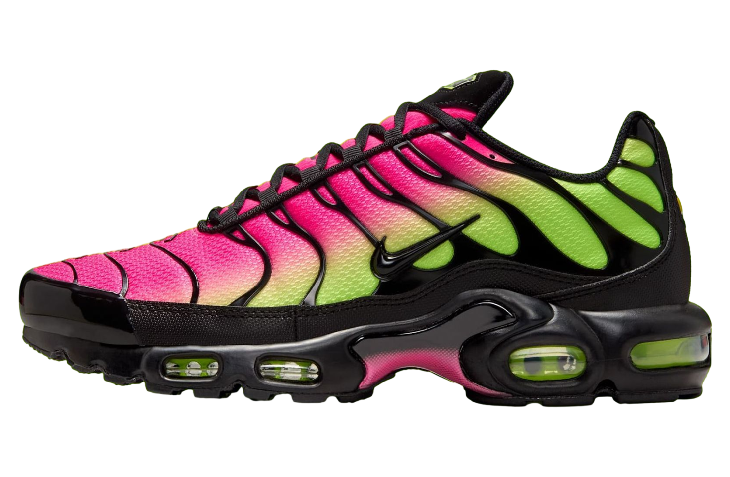 Nike Air Max Plus \"Black Pink\" マップラ Nike Air Max Plus WMNS Black / Pink - Mar 2025 - HJ9743-601