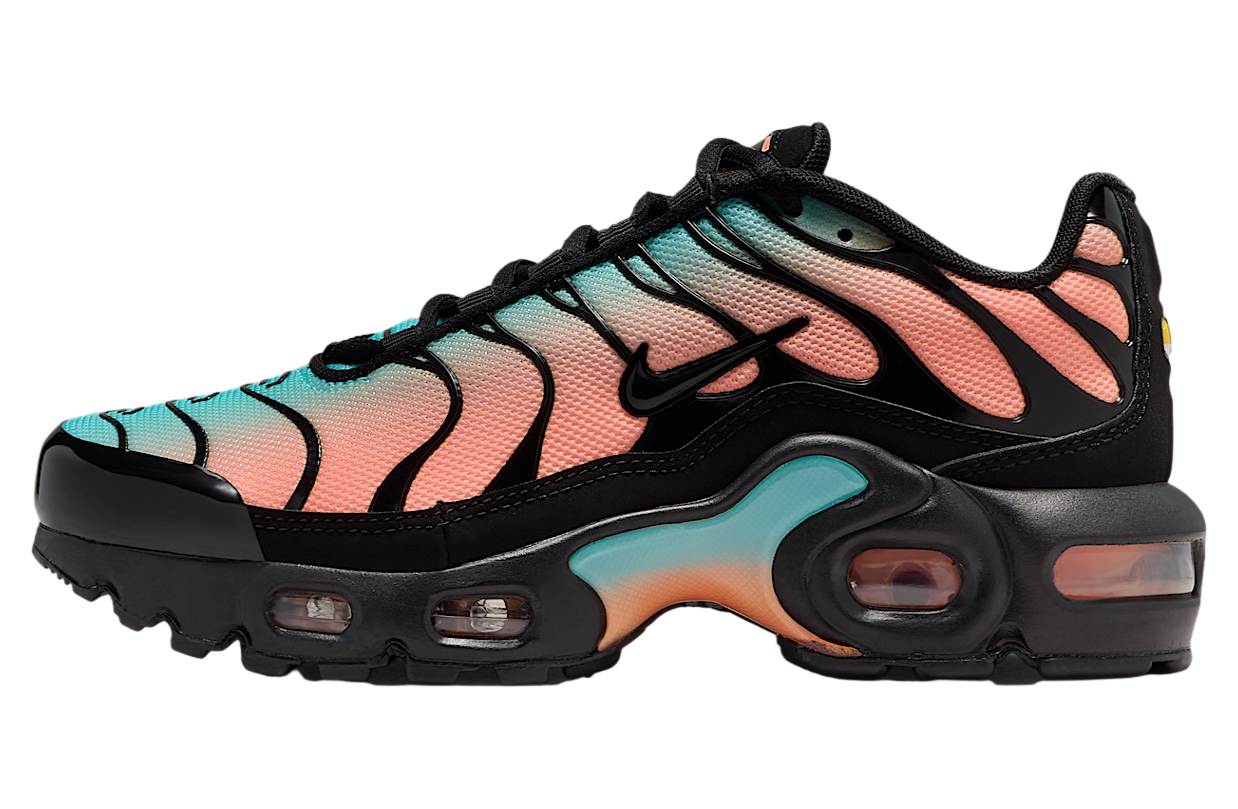 Nike Air Max Plus GS Black / Aurora Green
