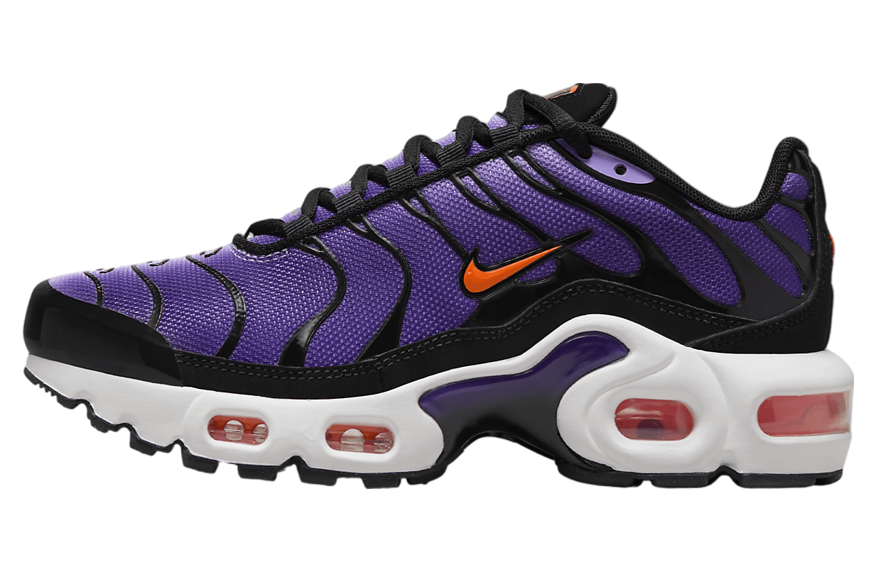 Nike Air Max Plus GS Black / Voltage Purple